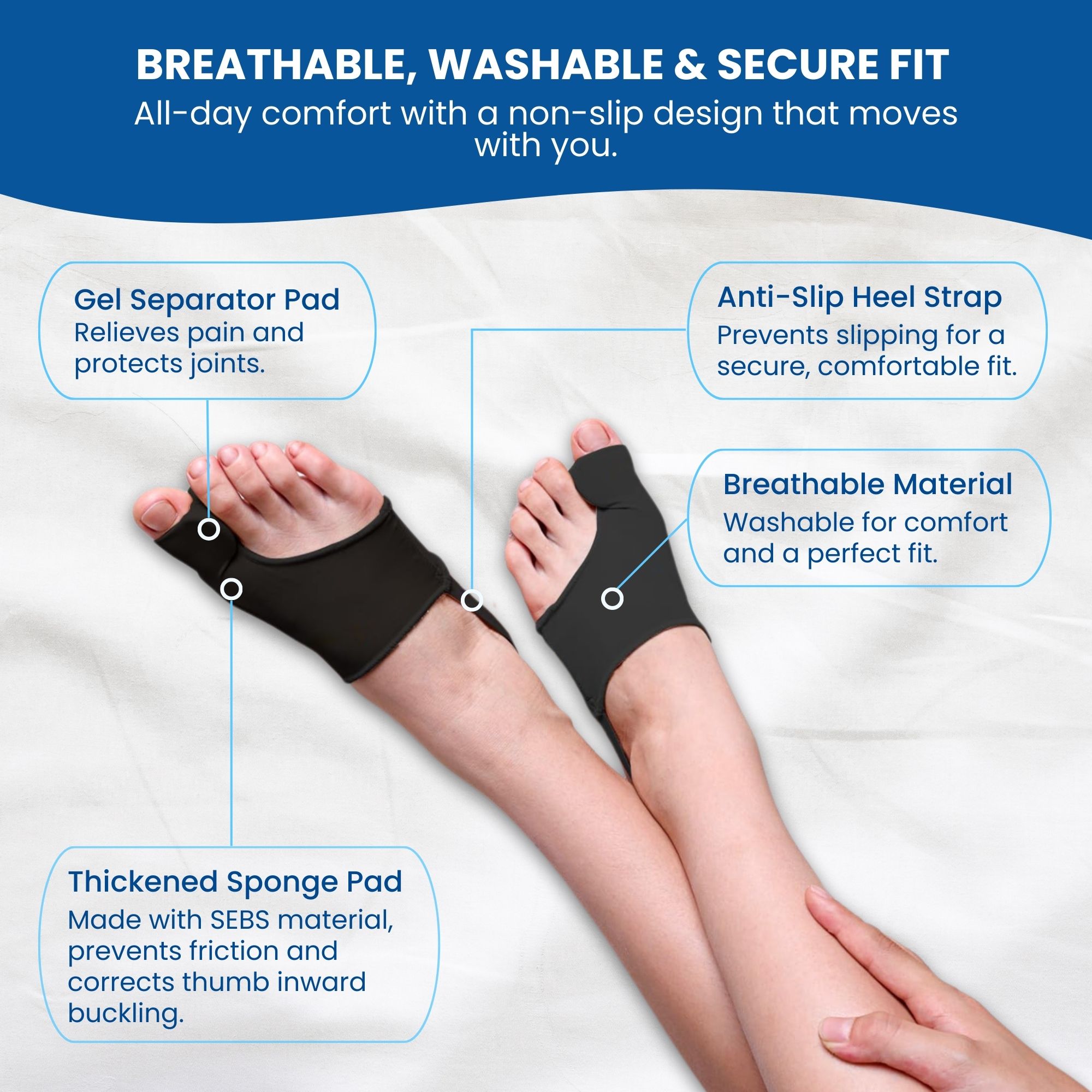Bunion Corrector for Women & Men - Image 3